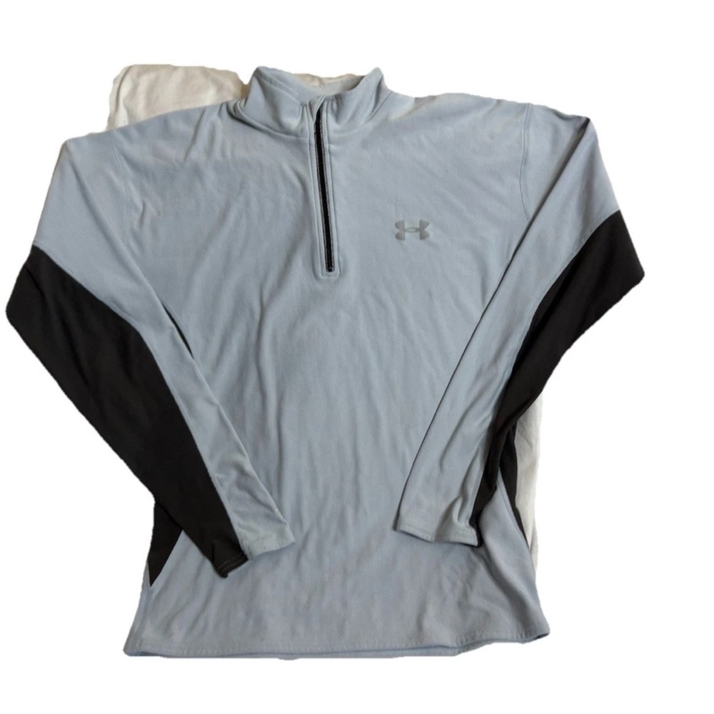 Under Armour UA Heat Gear men’s Size Medium 1/4 Zip Pullover Loose Fit Shirt